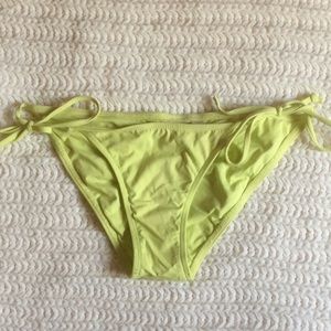 L Space Lime Green Bikini Bottom Sz S